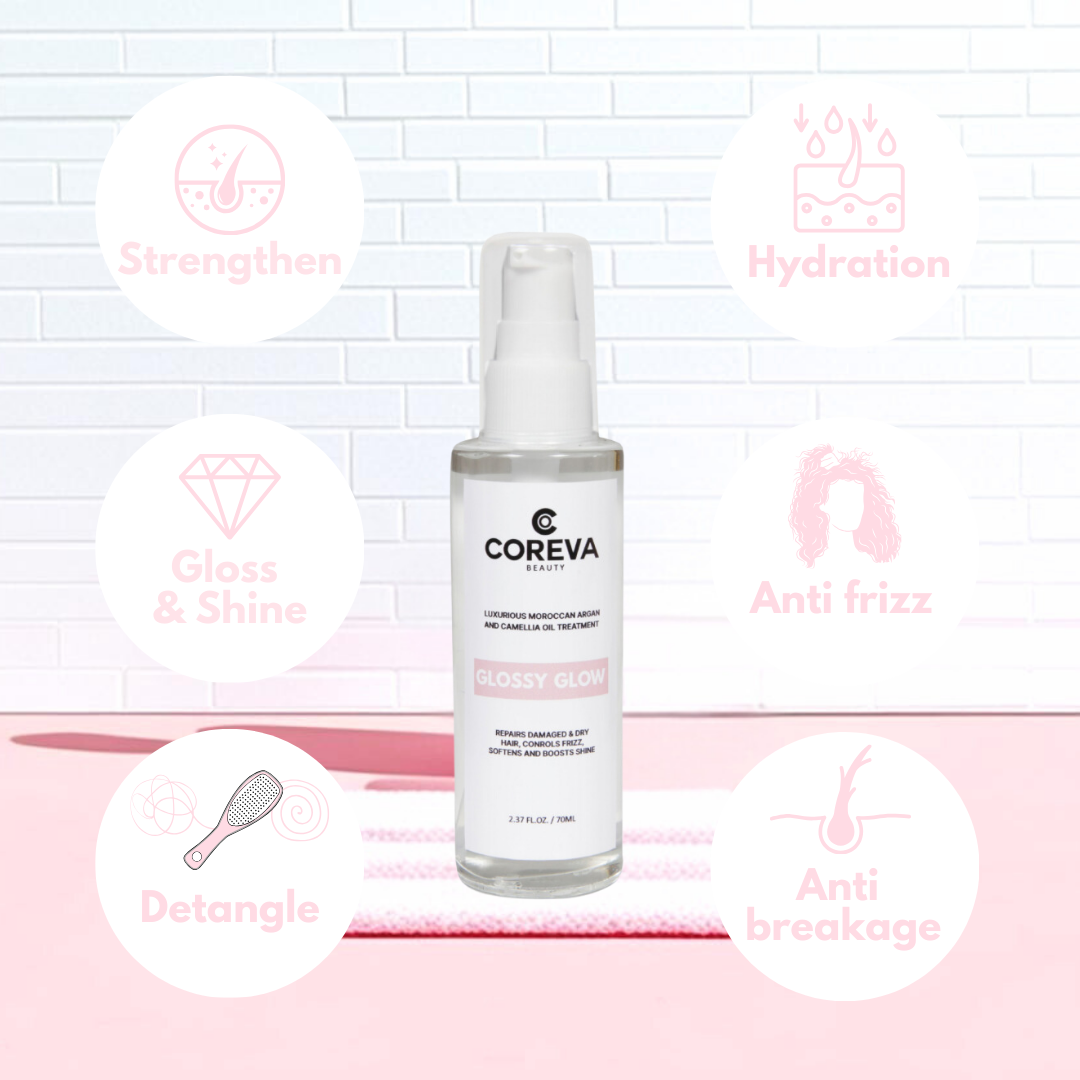 GLOSSY GLOW - Hair Treatment Serum