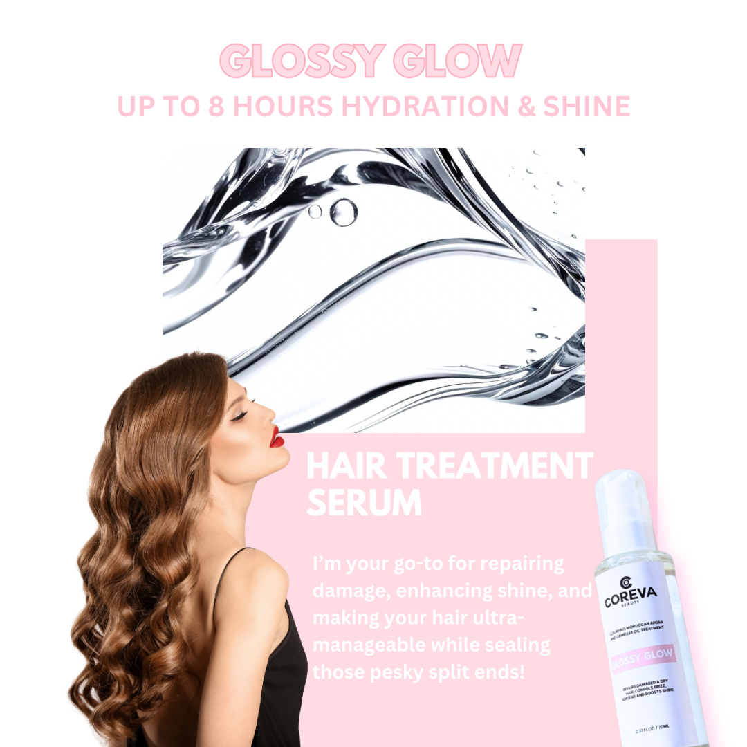 GLOSSY GLOW - Hair Treatment Serum