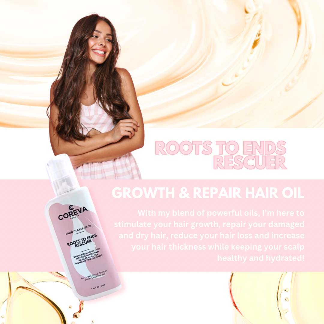 ROOTS TO ENDS RESCUER - Hair Growth Oil
